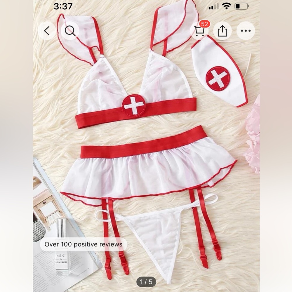 Nurse costume set